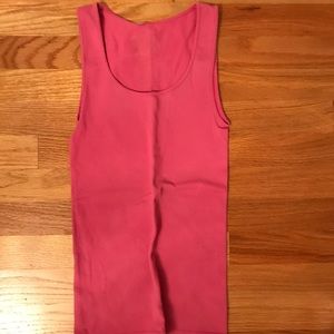 Pink sugar lip tank top